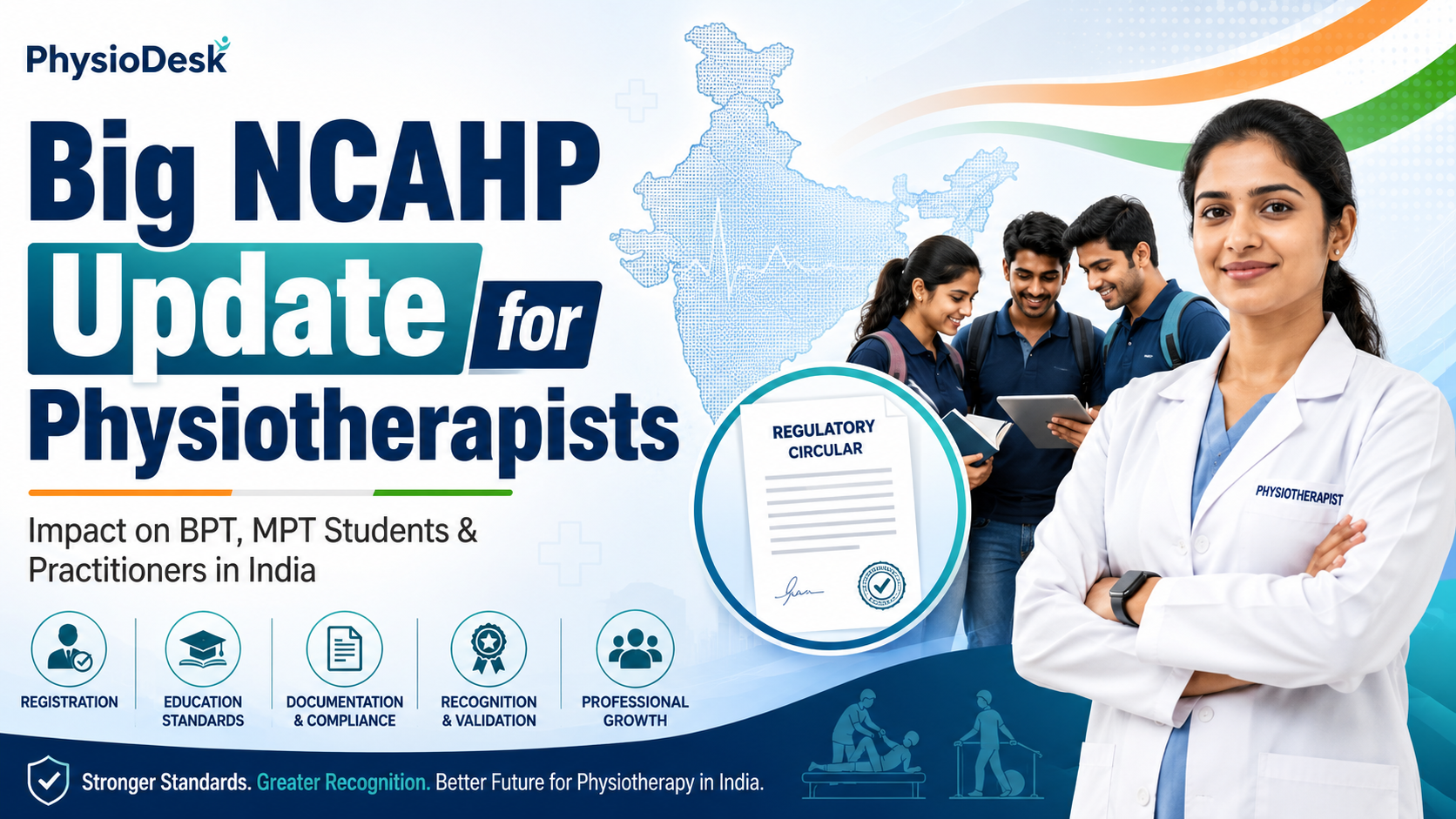 Big NCAHP Update for Physiotherapists in India | Impact on BPT, MPT Students & Practitioners